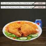 Mixed Chicken Over Rice