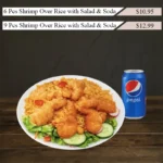 Shrimp Over Rice