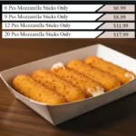 Mozzarella Sticks Only