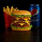 Triple Cheeseburger